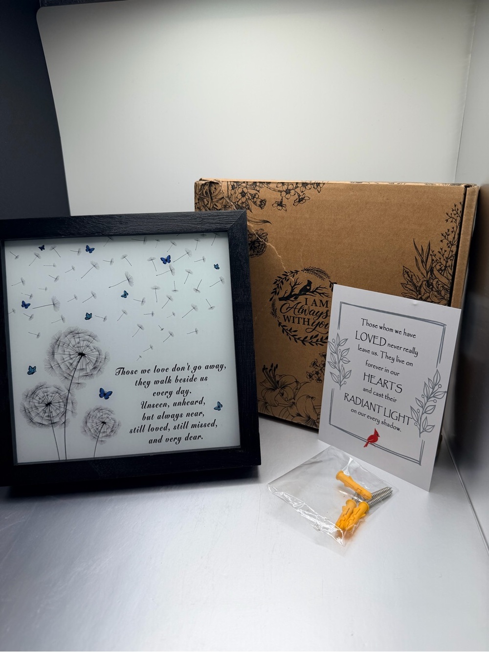 🔹New..LED Memorial Shadow Box.